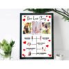 Our Love Story Couple Frame