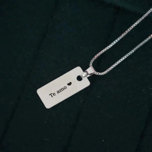Personalized Photo Engraved Pendant - Image 3